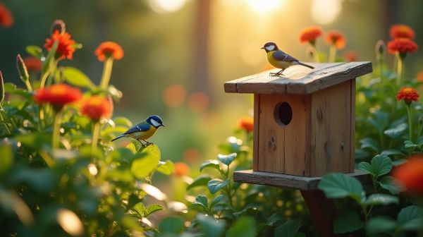 Pourquoi installer un nichoir pour mésange dans votre jardin ?